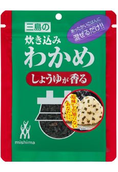 炊き込みわかめ しょうゆが香る | ゆかり®三島食品