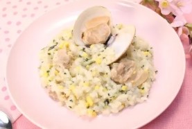 はまぐりの菜の花リゾット