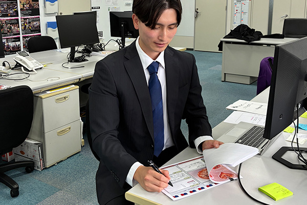 1日のスケジュールの様子